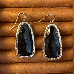 Kendra Scott Drop Earrings - Black
